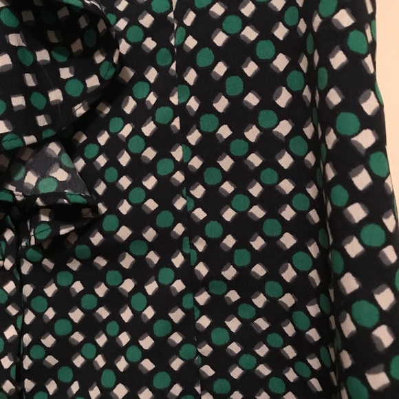Banana Republic Patterned Ruffle Blouse - Picture 2 of 5